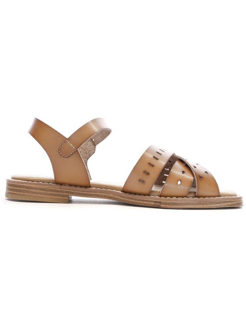 Sandálias camel para mulher xti 143868 - Kiabi