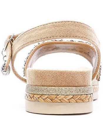 Sandálias camel para mulher xti 143997