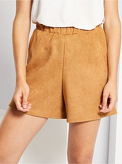 Sandálias com efeito camurça sintética - Kiabi