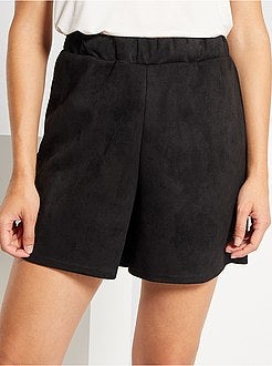 Sandálias com efeito camurça sintética - Kiabi