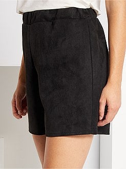 Sandálias com efeito camurça sintética - Kiabi