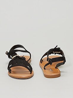 Sandálias com franjas - Kiabi