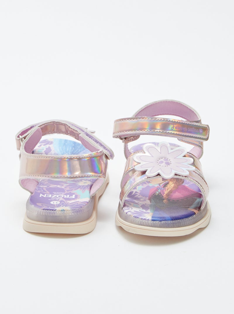 Sandálias com luzes 'Frozen' BEGE - Kiabi