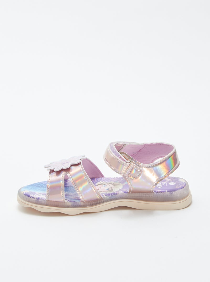 Sandálias com luzes 'Frozen' BEGE - Kiabi