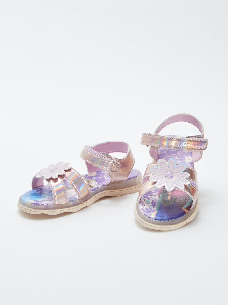 Sandálias com luzes 'Frozen' BEGE - Kiabi