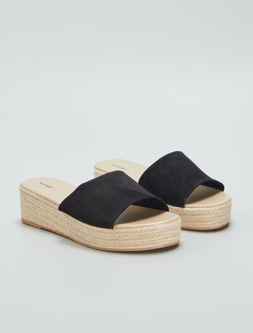 Sandálias com plataforma - Kiabi