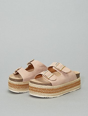 Sandálias com plataforma 'Xti' - Kiabi