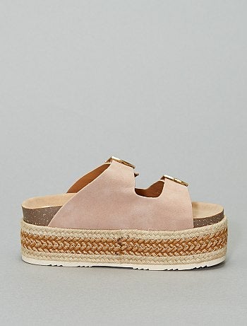 Sandálias com plataforma 'Xti' - Kiabi