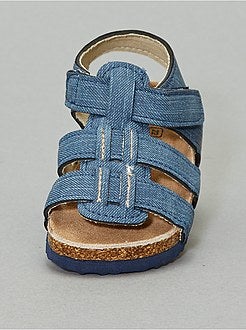 Sandálias com tira de velcro - Kiabi