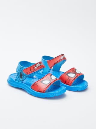 Sandálias com tira de velcro 'Marvel' 'Homem-Aranha'