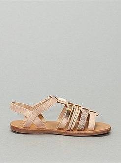 Sandálias com tira de velcro - Kiabi