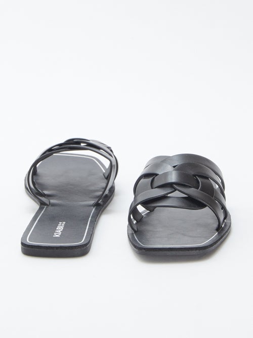 Sandálias com tiras cruzadas - Kiabi