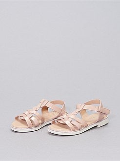 Sandálias com tiras cruzadas - Kiabi