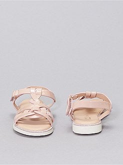 Sandálias com tiras cruzadas - Kiabi