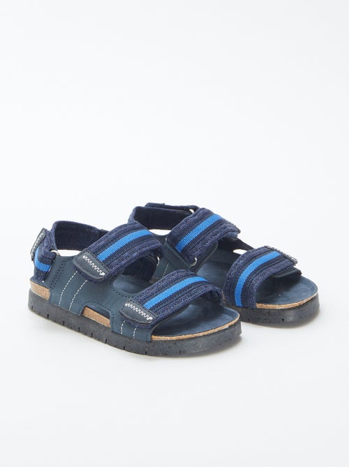 Sandálias com tiras de velcro - Kiabi