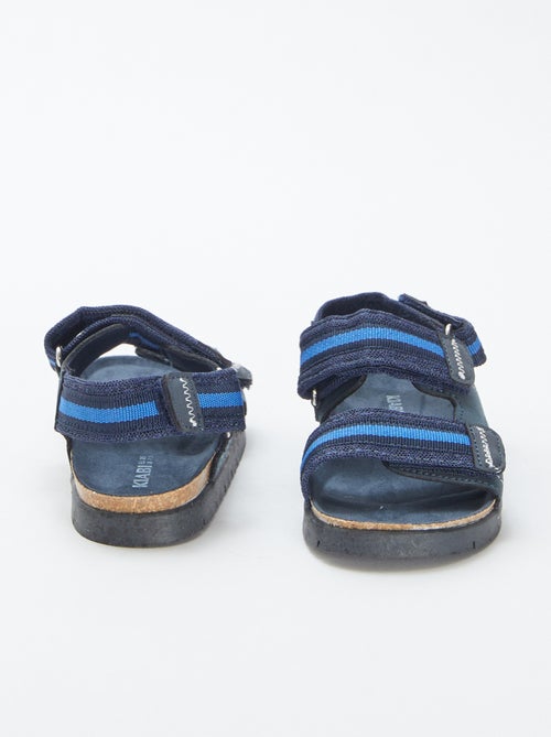Sandálias com tiras de velcro - Kiabi