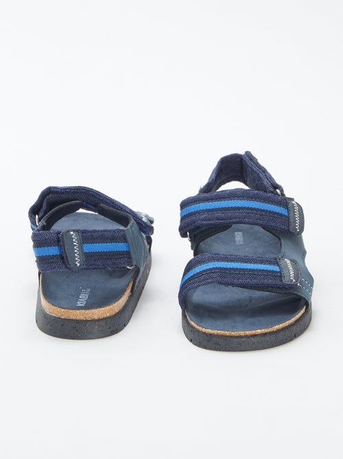 Sandálias com tiras de velcro - Kiabi