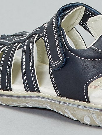 Sandálias com tiras de velcro - Kiabi