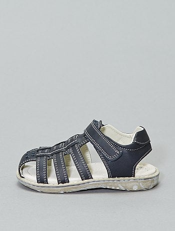 Sandálias com tiras de velcro - Kiabi