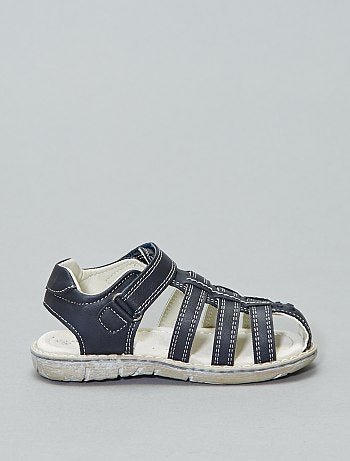 Sandálias com tiras de velcro - Kiabi