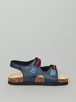 Sandálias com tiras de velcro - Kiabi