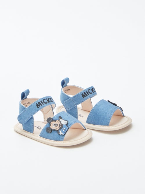 Sandálias com tiras de velcro 'Mickey' 'Disney' - Kiabi