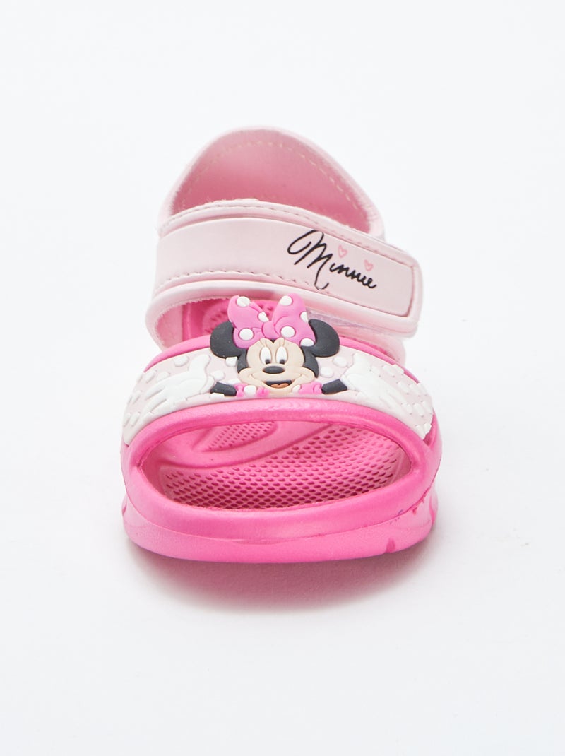 Sandálias com tiras de velcro 'Minnie' 'Disney' ROSA - Kiabi