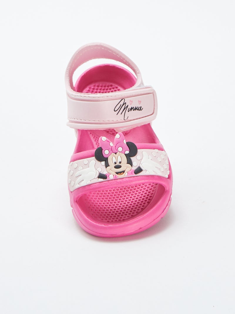 Sandálias com tiras de velcro 'Minnie' 'Disney' ROSA - Kiabi