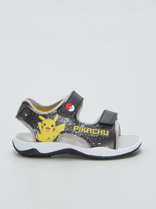 Sandálias com tiras de velcro 'Pikachu' - Kiabi