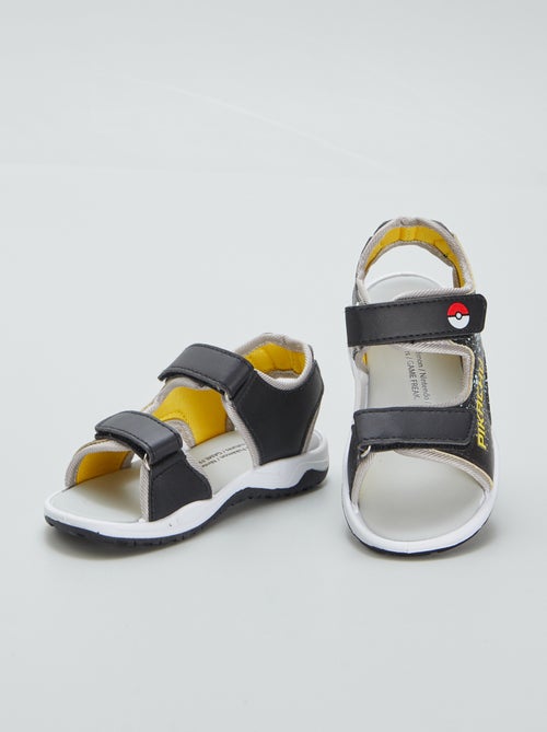 Sandálias com tiras de velcro 'Pikachu' - Kiabi