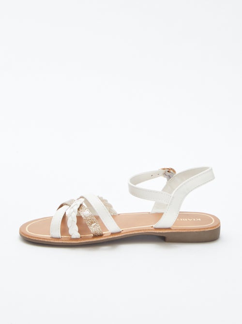 Sandálias com várias tiras - Kiabi