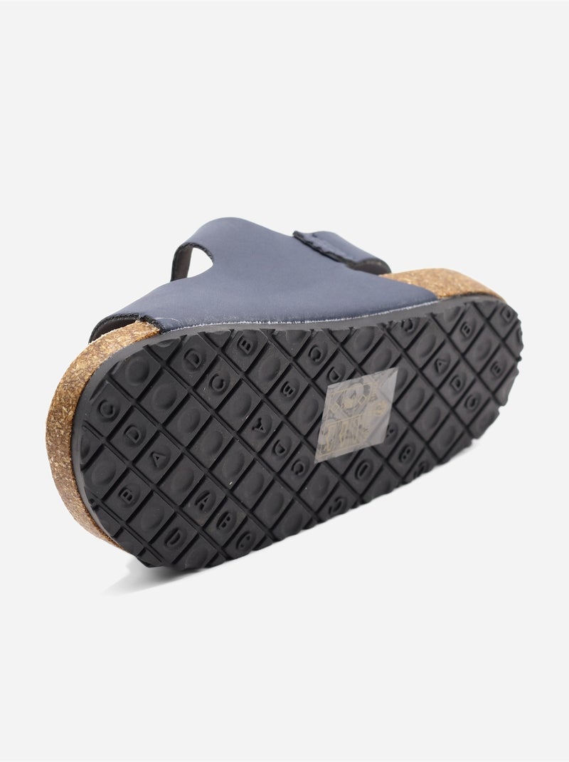 Sandálias com velcro Azul escuro - Kiabi