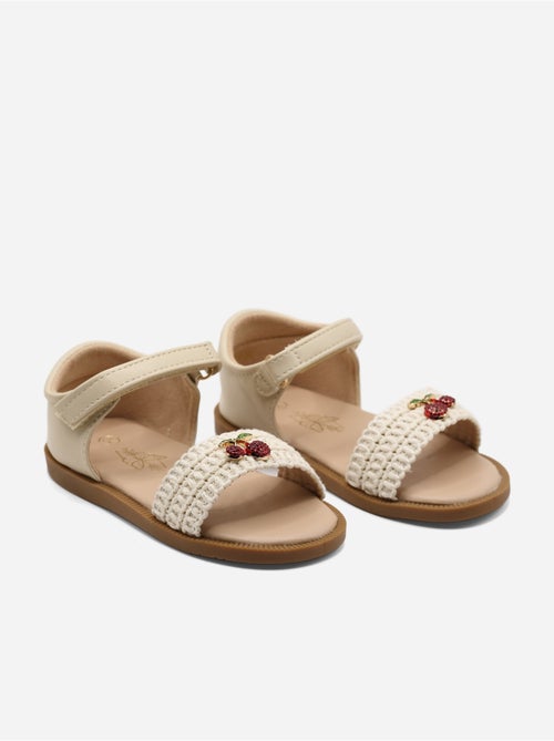 Sandálias com velcro - Kiabi