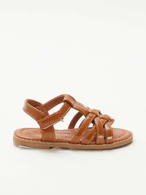 Sandálias com velcro - Kiabi