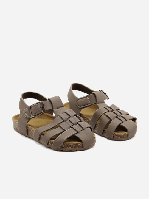 Sandálias com velcro - Kiabi