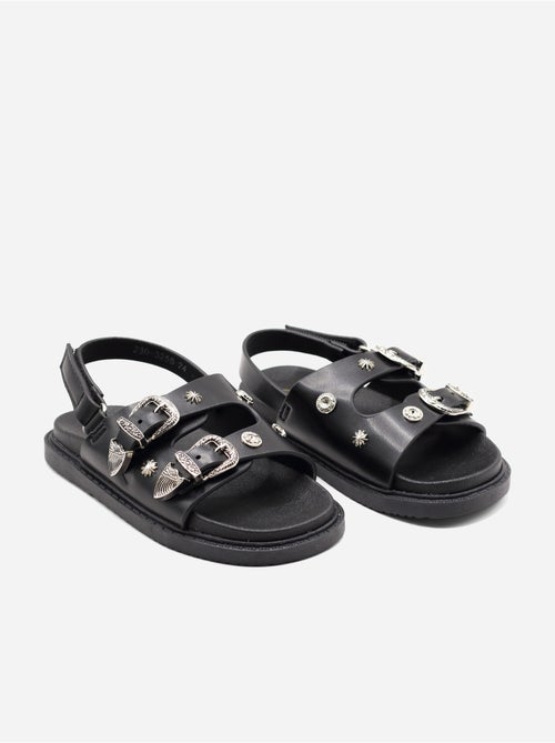 Sandálias com velcro - Kiabi Sandálias com velcro - Kiabi