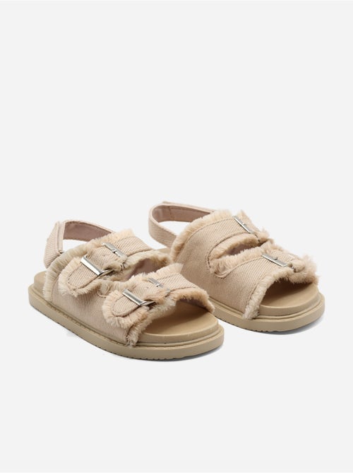 Sandálias com velcro - Kiabi