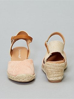 Sandálias compensadas - Kiabi