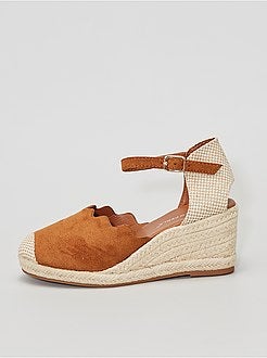 Sandálias compensadas - Kiabi