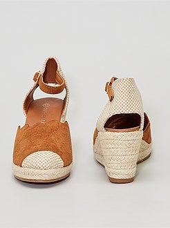 Sandálias compensadas - Kiabi