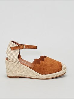 Sandálias compensadas - Kiabi