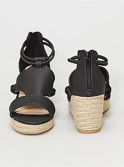 Sandálias compensadas - Kiabi