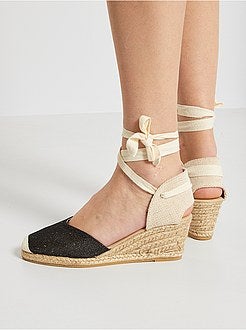 Sandálias compensadas - Kiabi