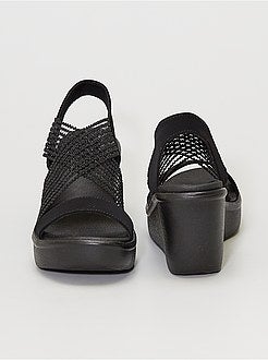 Sandálias compensadas - Kiabi