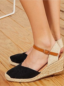 Sandálias compensadas - Kiabi