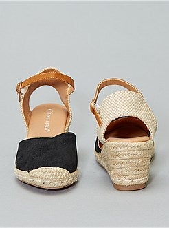 Sandálias compensadas - Kiabi