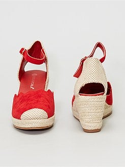 Sandálias compensadas - Kiabi