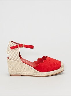 Sandálias compensadas - Kiabi