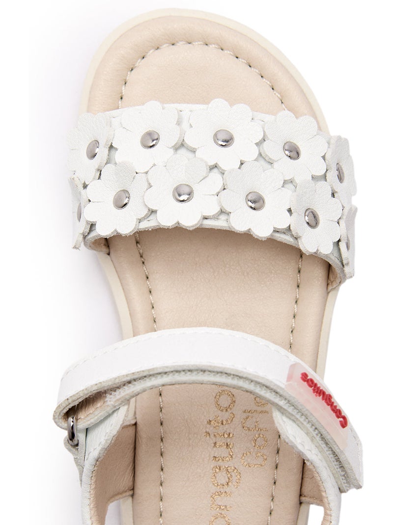 Sandálias conguitos barefoot goflex abiertas Branco - Kiabi