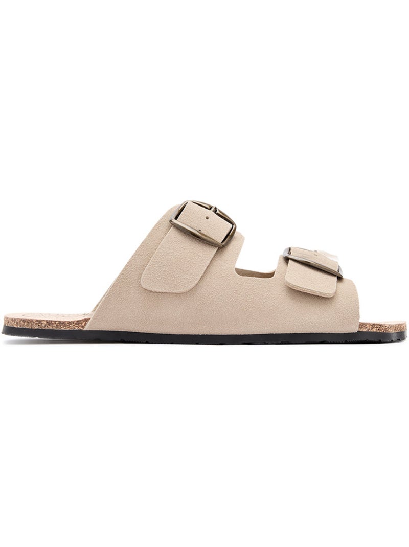 Sandálias conguitos barefoot goflex Castanho-claro - Kiabi